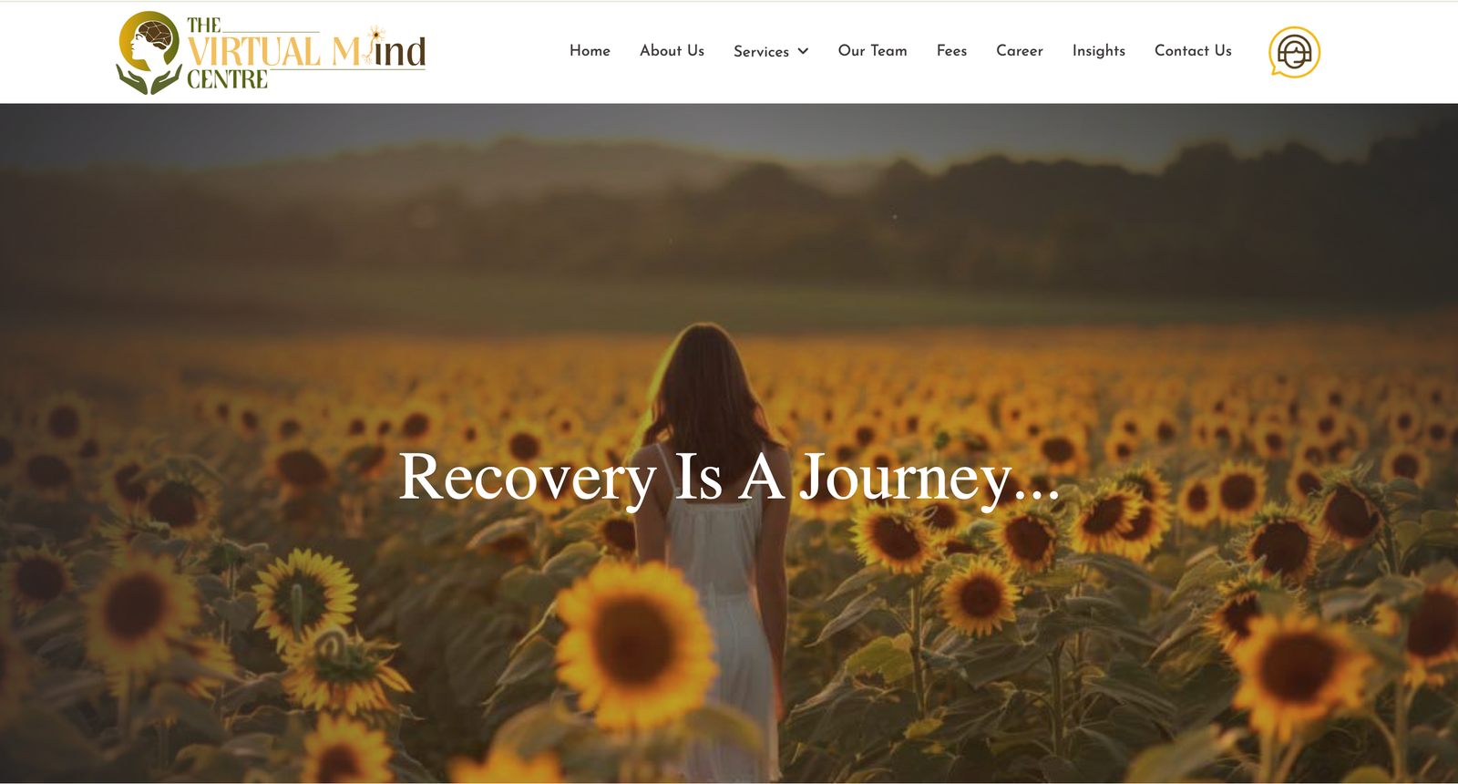 Virtual Mind Centre website